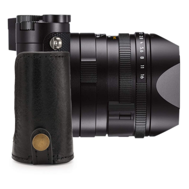 MegaGear MG1718 Ever Ready Genuine Leather Camera Half Case Compatible with Leica Q2 - Black - Image 2